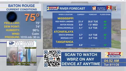 WBRZ-TV 2.1 live TV