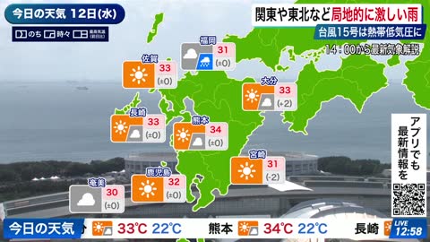 Weathernews live TV