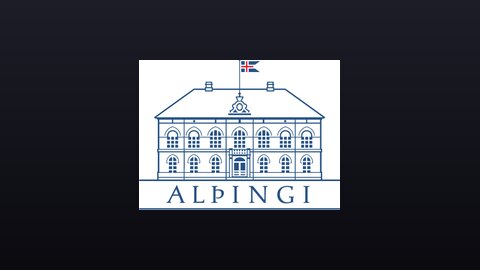 Althingi live TV